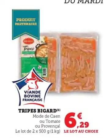 Super U BIGARD Tripes offre