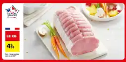 Carrefour Porc: longe entière sans os à rôtir offre