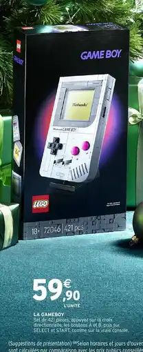 Intermarché Hyper La gameboy offre