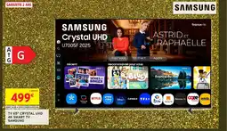 Intermarché Hyper SAMSUNG Tv 65" crystal uhd 4k smart tv offre
