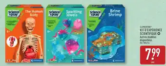 ALDI Kit d'expérience scientifique offre