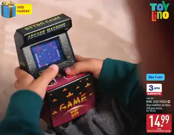ALDI Mini jeux vidéo offre
