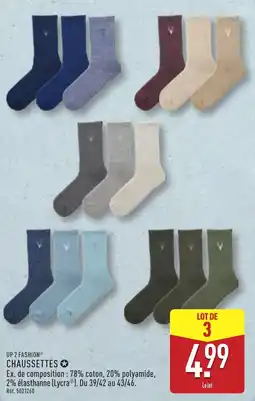 ALDI Chaussettes offre