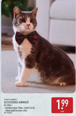 ALDI Cachet & romeo accessoires animaux offre