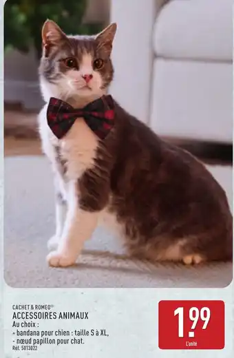 ALDI Cachet & romeo accessoires animaux offre