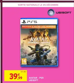 Intermarché Hyper UBISOFT Avatar - ps5 offre