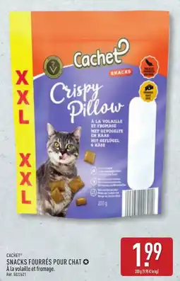 ALDI Snacks fourrés pour chat offre