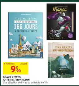 Intermarché Hyper Beaux livres artemis / bonneton offre