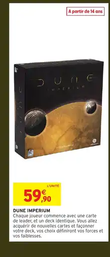 Intermarché Hyper Dune imperium offre