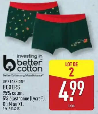 ALDI Boxers offre