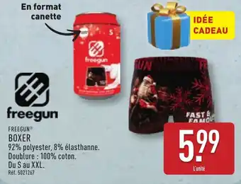 ALDI Freegun boxer offre
