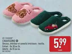 ALDI Chaussons offre