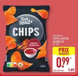 ALDI Chips saveur barbecue offre