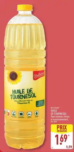 ALDI Huile de tournesol offre