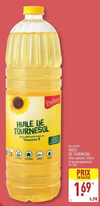 ALDI Huile de tournesol offre