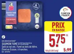 ALDI Saumon fumé d'écosse offre