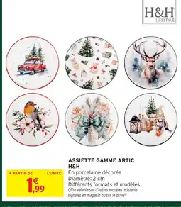Intermarché Hyper Assiette gamme artic h&h offre