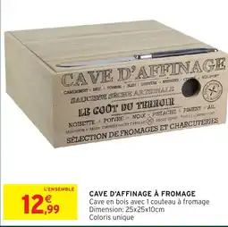 Intermarché Hyper Cave d'affinage à fromage offre