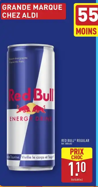 ALDI Red bull regular offre