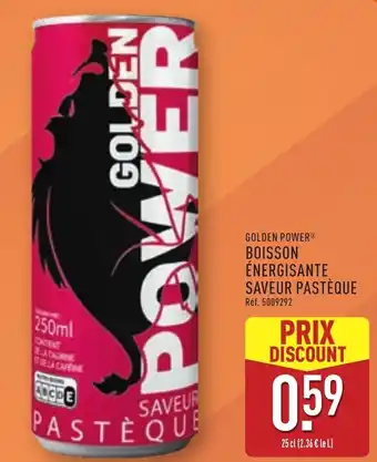 ALDI Boisson énergisante saveur pastèque offre