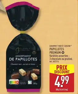 ALDI Gourmet finest cuisine papillotes premium offre