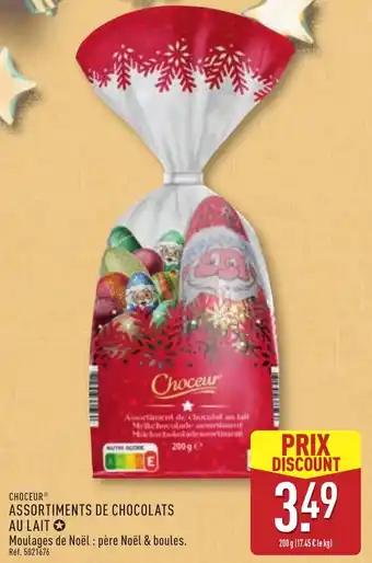 ALDI Assortiments de chocolats au lait offre