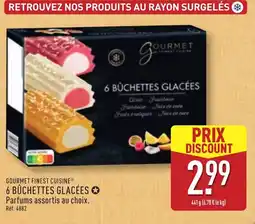 ALDI 6 bûchettes glacées offre