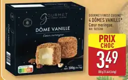 ALDI 4 DÔMES VANILLE offre