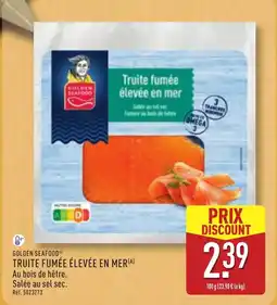 ALDI Golden seafood truite fumée élevée en mer offre
