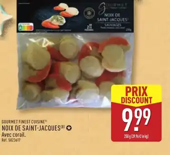 ALDI Gourmet finest cuisine noix de saint-jacques offre
