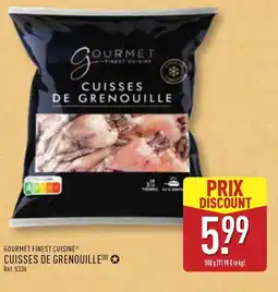 ALDI Gourmet finest cuisine cuisses de grenouille offre