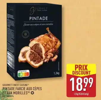 ALDI Pintade farcie aux cèpes et aux morilles offre
