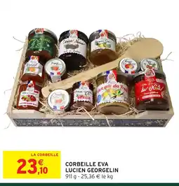 Intermarché Hyper LUCIEN GEORGELIN Corbeille eva offre