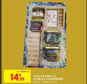 Intermarché Hyper LA BELLE CHAURIENNE Jeux en famille offre