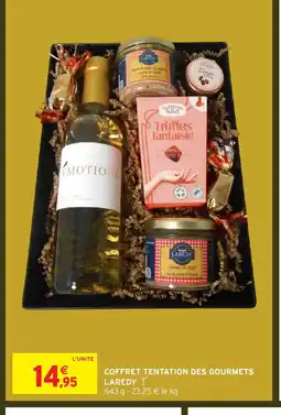 Intermarché Hyper Coffret tentation des gourmets laredy offre