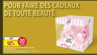 Intermarché Hyper TUTTI DELICES Coffret eau de toilette barbe à papa offre