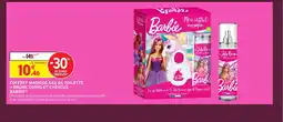 Intermarché Hyper Coffret magique eau de toilette + brume corps et cheveux barbie) offre