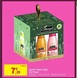 Intermarché Hyper COTTAGE Happy box noel offre
