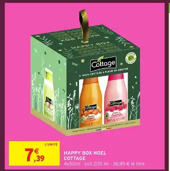 Intermarché Hyper COTTAGE Happy box noel offre