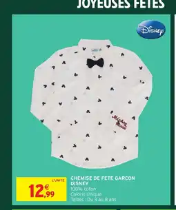 Intermarché Hyper Chemise de fete garcon disney offre