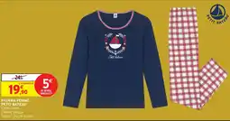 Intermarché Hyper PETIT BATEAU Pyjama femme offre