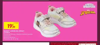 Intermarché Hyper LICENCE Basket lumineuse enfant offre