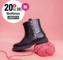 La Halle Liberto - bottines offre