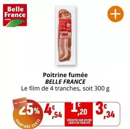 Coccinelle Express Belle france - poitrine fumée offre