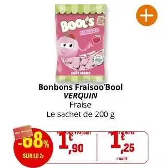 Coccinelle Express Verquin - bonbons frais00'bood offre