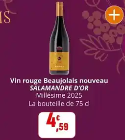 Coccinelle Express Vin rouge beaujolais nouveau offre