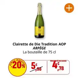 Coccinelle Express Clairette de die tradition aop offre
