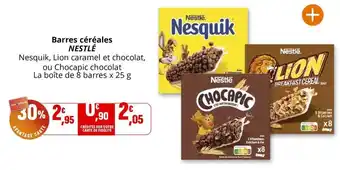 Coccinelle Express Nestlé - barres céréales offre