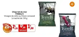 Coccinelle Express Tyrrell's - chips sel de mer offre