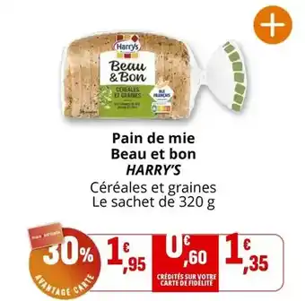 Coccinelle Express Harry's - pain de mie beau et bon offre